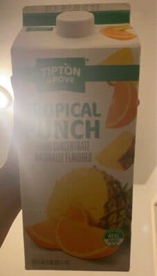 Tropical Punch Flavored From Concentrate