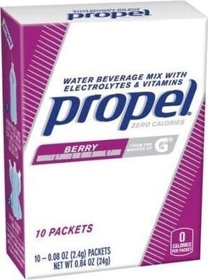 Berry Flavored Electrolyte Water Beverage Mix