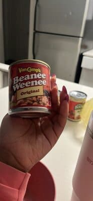 Original Beanee Weenee Beans in Tomato Sauce Flavored with Sliced Chicken Frauks