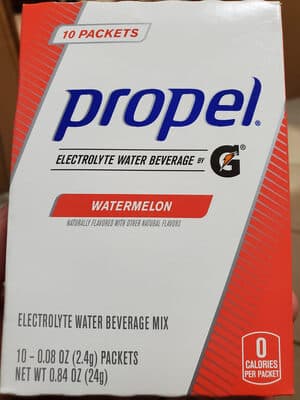 Watermelon Flavored Electrolyte Water Beverage Mix