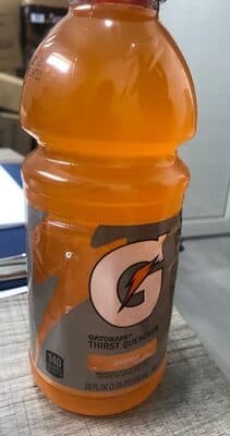 ORANGE FLAVORED THIRST QUENCHER, ORANGE