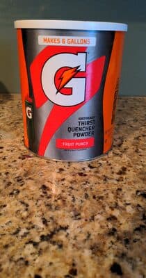 Fruit Punch Flavored Thirst Quencher Powder