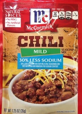 Mild Chili Seasoning Mix