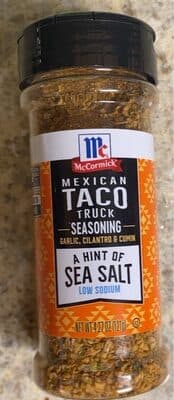 Garlic, Cilantro & Cumin Mexican Taco Truck Seasoning