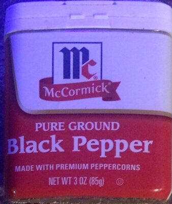 Pure Ground Black Pepper