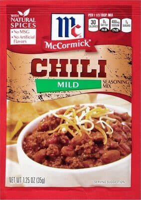 Mild Chili Seasoning Mix
