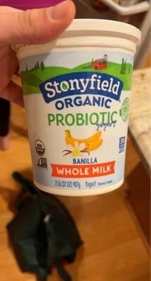 Banilla Whole Milk Probiotic Yogurt