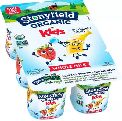Whole Milk Yogurt, Strawberry Banana