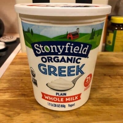 Organic Plain Greek Yogurt
