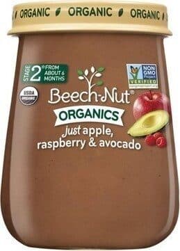 Organics Apple, Raspberries & Avocado