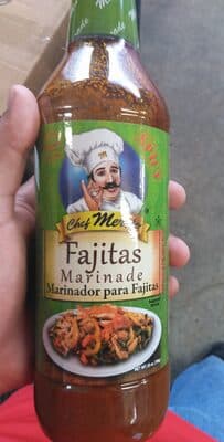 CHEF MERITO, FAJITAS MARINADE