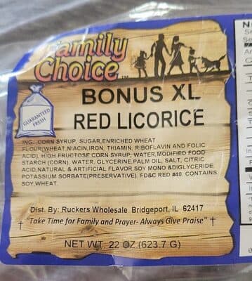 Red Licorice