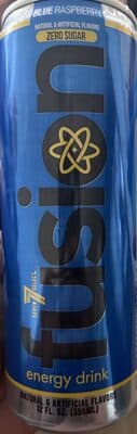 Fusion Energy Drink Blue Raspberry