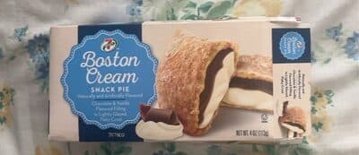 Boston Cream Snack Pie