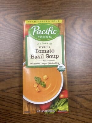 Creamy Tomato Basil Organic Soup