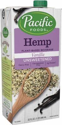 Hemp Non-Dairy Beverage, Vanilla, Unsweetened