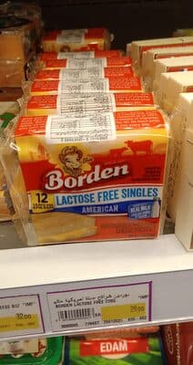 American Lactose Free Singles Pasteurized Prepared Cheese Product
