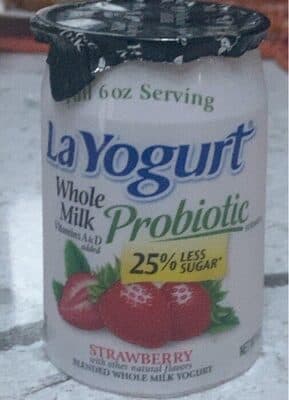 Strawberry Blended Whole Milk Yogurt