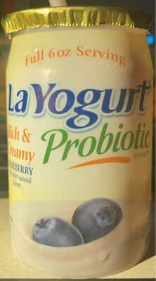 La Yogurt Probiotic Rich and Creamy Blueberry