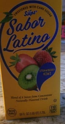 Strawberry Kiwi Flavored Blend of Juices from Concentrate Drink