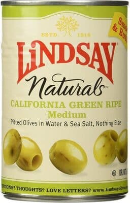 Smooth & Buttery Green Ripe Pitted Medium Olives
