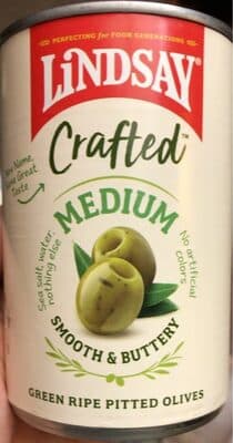 Medium Smooth & Buttery Green Ripe Pitted Olives