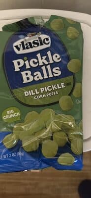Pickle Balls Dill Pickle Flavored Corn Puffs