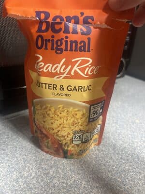 Ben's Original Ready Rice Butter & Garlic Flavored Rice