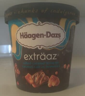 Salted Caramel Brownie Extraz Ice Cream
