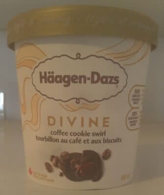 Coffee Cookie Swirl Divine Ice Cream