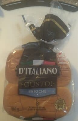 Brioche Style Hamburger Buns with Gusto!