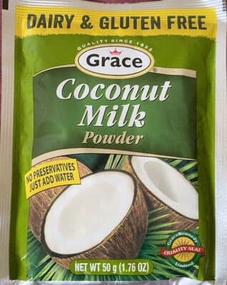 Dairy & Gluten Free Coconut milk powder