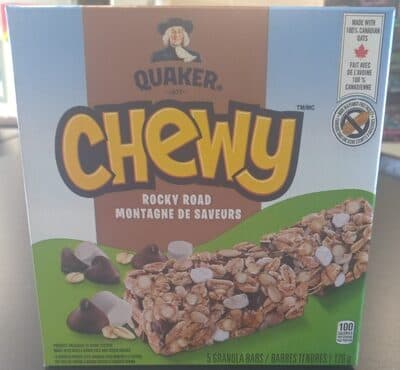 Rocky Road Chewy Granola Bars
