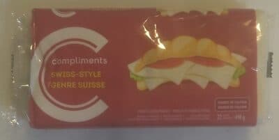 Swiss-Style Process Cheese Product