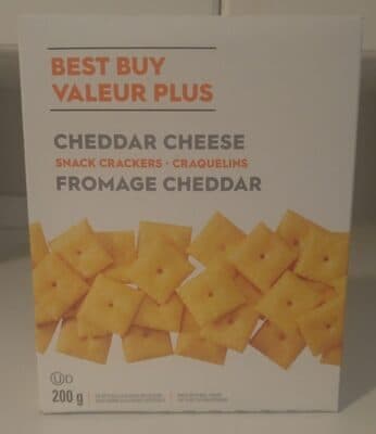Cheddar Cheese Snack Crackers