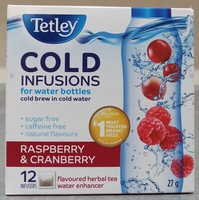 Cold Infusions Raspberry and Cranberry