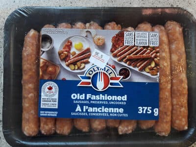 Old Fashioned Sausages, Preserved, Uncooked