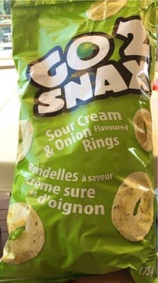Rondelles crme sure oignon