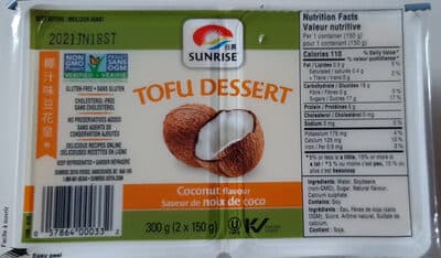 COCONUT TOFU DESSERT