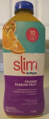 Orange Passion Fruit Low-Calorie Beverage