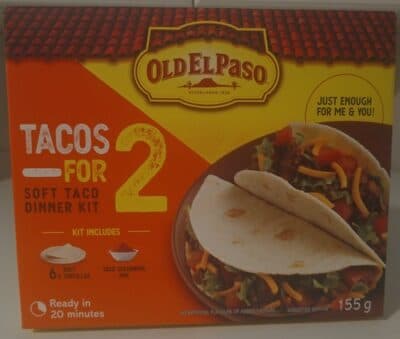 Tacos for 2 Soft Taco Dinner Kit