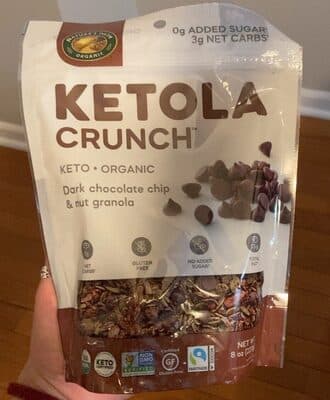 Nature's Path Organic Ketola Crunch Dark Chocolate Chip & Nut Granola