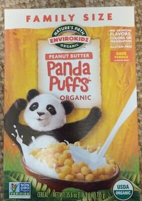 Peanut butter Panda Puffs