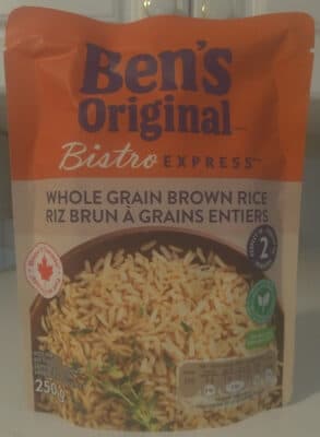 Whole Grain Brown Rice Bistro Express