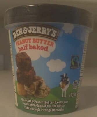 Peanut Butter Half Baked Ice Cream