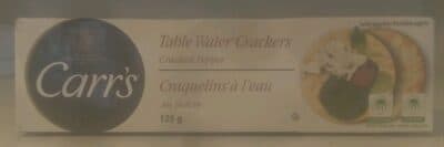 Cracked Pepper Table Water Crackers