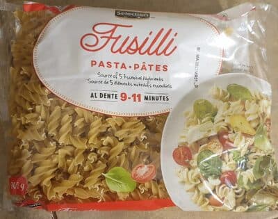 Pâtes Fusilli