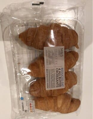 Reduced far all butter croissants
