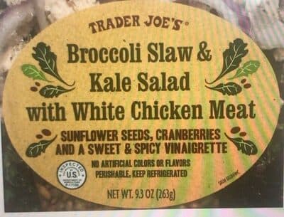 Broccoli Slaw & Kale salad