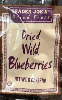 Trader Joe's, Dried Wild Blueberries